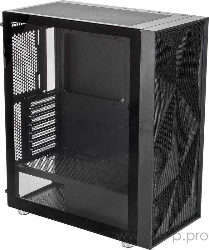 Корпус Formula F-3708 черный без БП ATX 3x120mm 4x140mm 2xUSB2.0 1xUSB3.0 audio