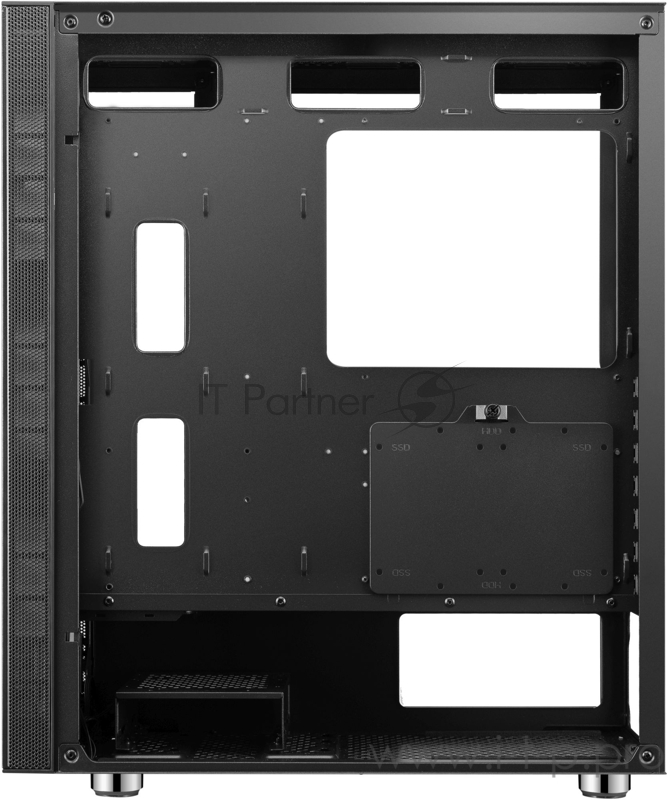 Корпус Formula F-3703 черный без БП ATX 5x120mm 4x140mm 2xUSB2.0 1xUSB3.0 audio