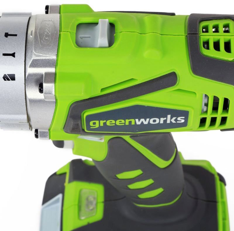 Дрель-шуруповерт Greenworks 3802407 аккум.