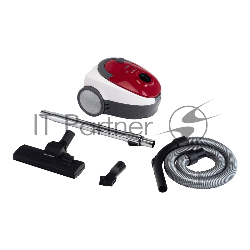 Пылесос Starwind SCB1114 1800Вт красный/белый