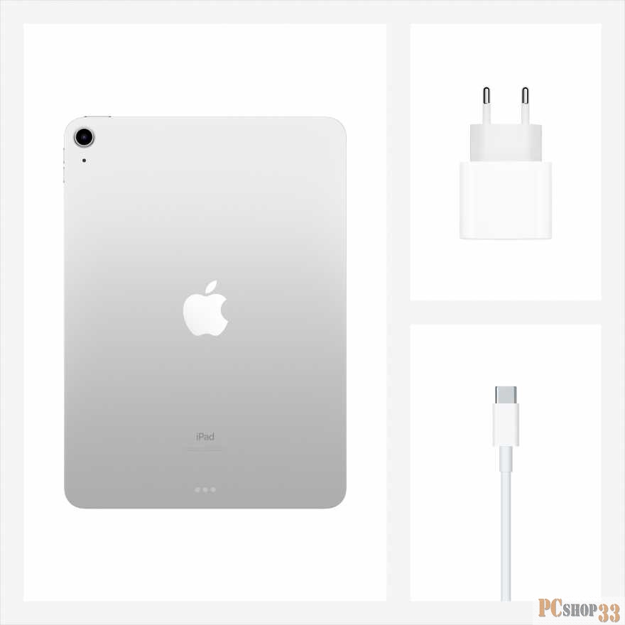 Планшет Apple 10.9-inch iPad Air 4 gen. (2020) Wi-Fi 256GB - Silver (rep. MUUR2RU/A)