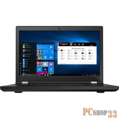Ноутбук ThinkPad P15 Gen 1 15.6 FHD (1920x1080) IPS AG 500N, i7-10750H 2.6G, 2x16GB SO-DIMM DDR4-3200, 512GB SSD M.2, RTX 3000 6GB,WiFi 6,BT, NoWWAN, FPR,SCR,IR Cam,6сell 94Wh,230W, Win 10 Pro, 3Y PS, 2.75kg