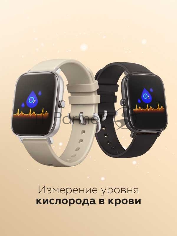 Умные часы Smarterra SmartLife Alcor (черный)