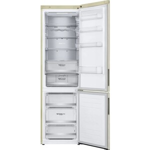 Холодильник LG GA-B509CEUM бежевый (двухкамерный)