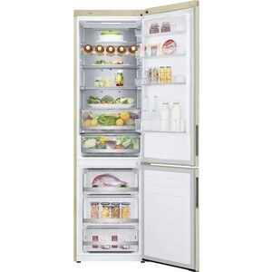 Холодильник LG GA-B509CEUM бежевый (двухкамерный)