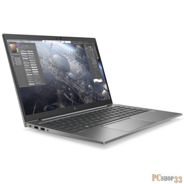 Ноутбук HP ZBook Firefly 14 G7 Core i7-10510U 1.8GHz,14 FHD(1920x1080) AG, NVIDIA P520 4GB GDDR5,16Gb DDR4(1),256Gb SSD PCIe NVMe, 53Wh LL, FPR,HD Webcam + IR,1.34kg,3y,Gray,Win10Pro
