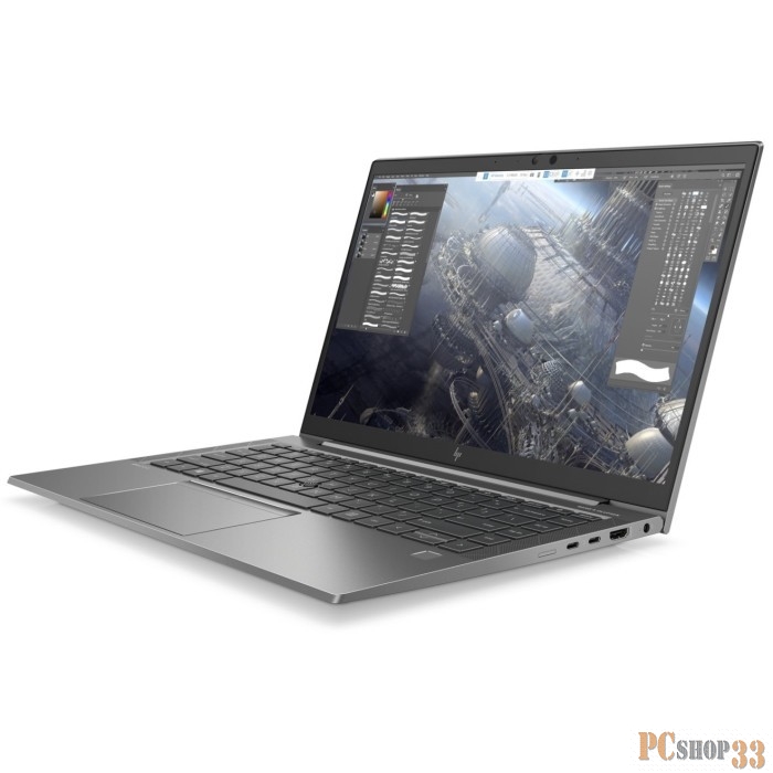 Ноутбук HP ZBook Firefly 14 G7 Core i7-10510U 1.8GHz,14 FHD(1920x1080) AG, NVIDIA P520 4GB GDDR5,16Gb DDR4(1),256Gb SSD PCIe NVMe, 53Wh LL, FPR,HD Webcam + IR,1.34kg,3y,Gray,Win10Pro