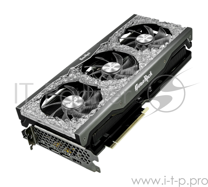 Видеокарта Palit RTX3090 GAMEROCK 24G GDDR6X 384bit 3-DP HDMI