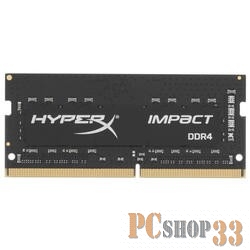 SO-DIMM DDR 4 DIMM 16Gb PC19200, 2400Mhz, Kingston HyperX Impact (HX424S15IB2/16) (retail)