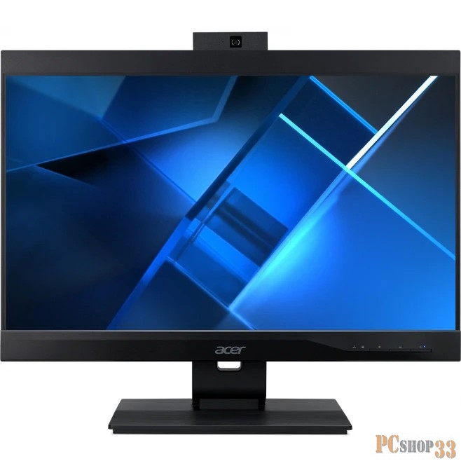 Моноблок ACER Veriton Z4870G All-In-One 23,8 FHD (1920x1080) IPS NT, Pen G6400, 4GB DDR4 2400 SODIMM, 128GB SSD M.2, Intel UHD 630, WiFi, BT, DVD-RW, USB K&Mouse, Endless OS (Linux), 3Y CI