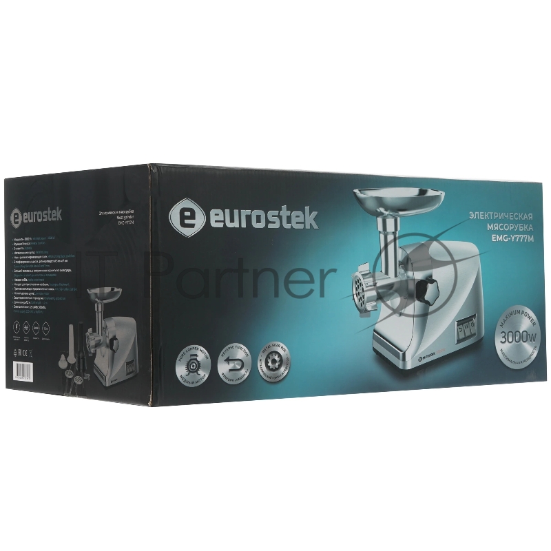 мясорубка Eurostek EMG-Y777M металлик