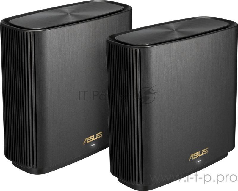 Роутер ASUS XT8 (B-2-PK) // , из 2 точек доступа, 802.11b/g/n/ac/ax, до 574 + 4804Мбит/c, 2,4 + 5 гГц, белый 90IG0590-MO3G60