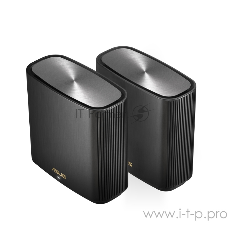 Роутер ASUS XT8 (B-2-PK) // , из 2 точек доступа, 802.11b/g/n/ac/ax, до 574 + 4804Мбит/c, 2,4 + 5 гГц, белый 90IG0590-MO3G60