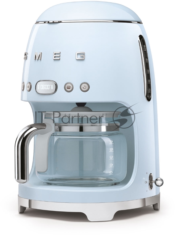 кофеварка Smeg DCF02PBEU, пастельный голубой
