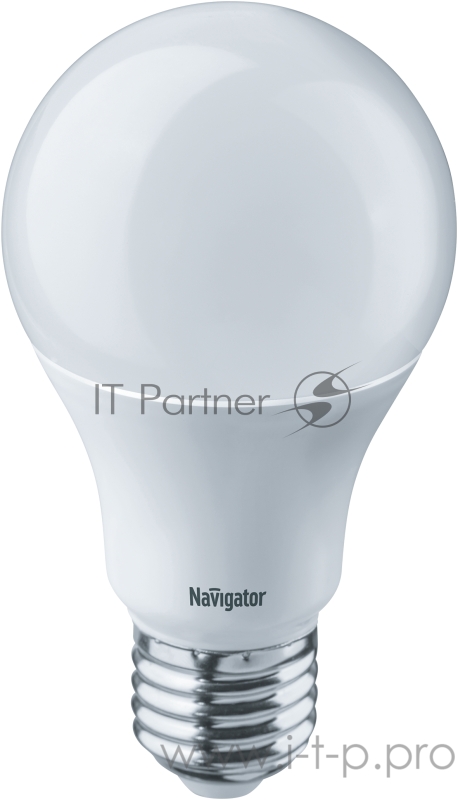 Лампа светодиодная 94 388 NLL-A60-10-230-4K-E27 10Вт грушевидная 4000К белый E27 820лм 170-260В Navigator 94388