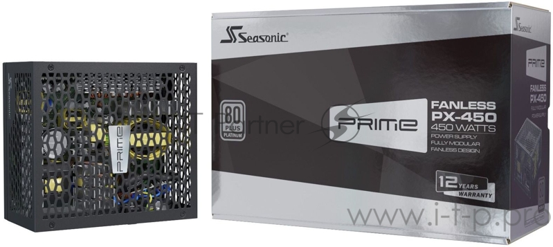 Блок питания SEASONIC PRIME Fanless PX-450 SSR-450PL