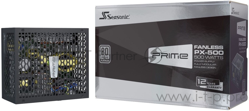 Блок питания SEASONIC PRIME Fanless PX-500 SSR-500PL