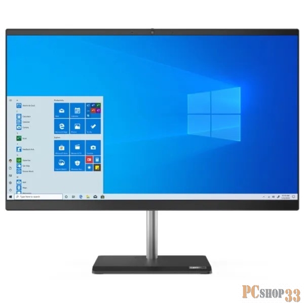 Моноблок Lenovo V50a-24IMB All-In-One 23,8 i7-10700T, 16GB, 512GB SSD M.2, Intel UHD 630, WiFi, BT, DVD-RW, USB KB&Mouse, Win 10 Pro64 RUS, 1Y OS