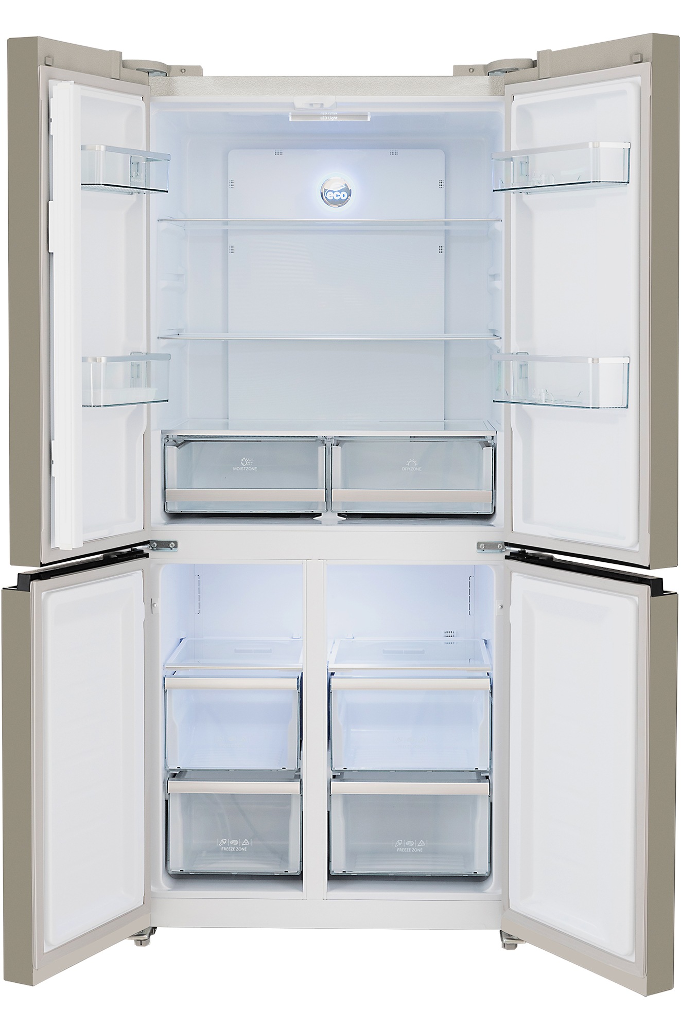 Холодильник HIBERG RFQ-490DX NFH inverter