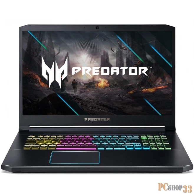 Ноутбук Acer Helios 300 PH317-54-73KE Core i7 10750H/16Gb/SSD1Tb/NVIDIA GeForce RTX 2060 6Gb/17.3/IPS/FHD (1920x1080)/Windows 10/black/WiFi/BT/Cam