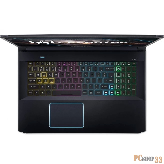 Ноутбук Acer Helios 300 PH317-54-782Y Core i7 10750H/16Gb/SSD1Tb/NVIDIA GeForce RTX 2070 8Gb/17.3/IPS/FHD (1920x1080)/Windows 10/black/WiFi/BT/Cam