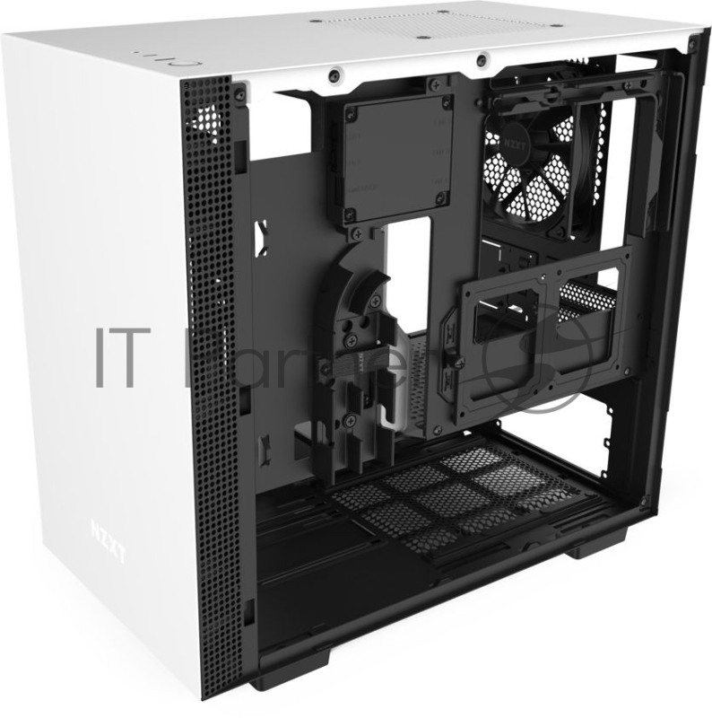 Корпус NZXT СA-H210I-W белый без БП miniITX 3x120mm 2xUSB3.0 audio bott PSU