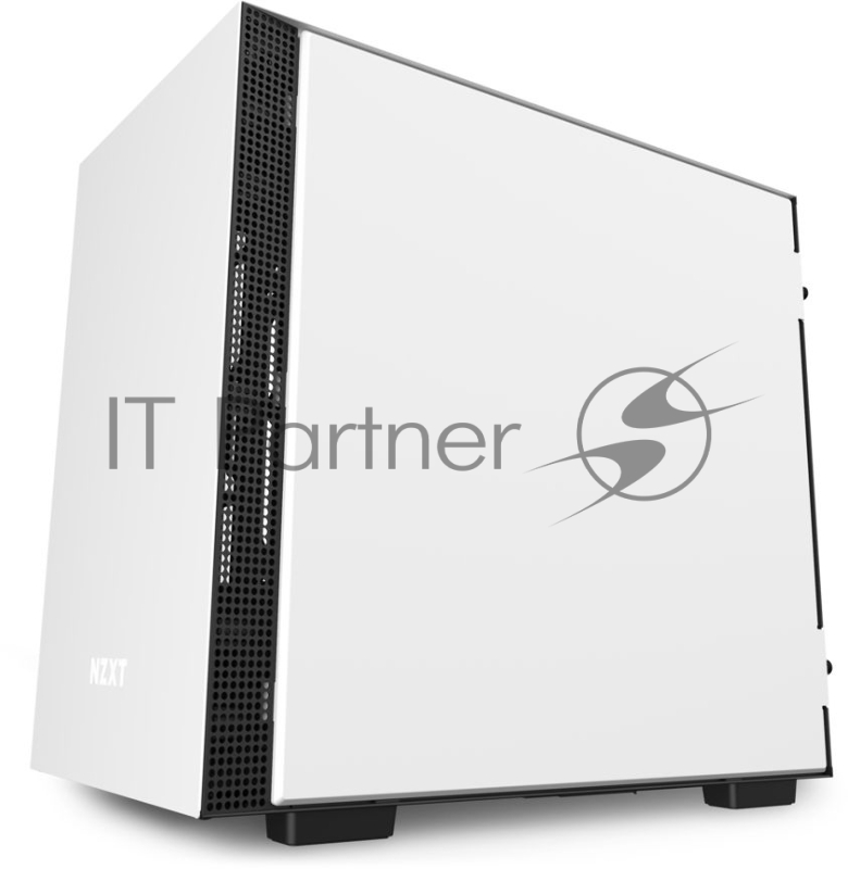 Корпус NZXT СA-H210I-W белый без БП miniITX 3x120mm 2xUSB3.0 audio bott PSU