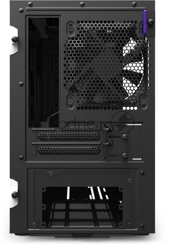 Корпус NZXT СA-H210I-W белый без БП miniITX 3x120mm 2xUSB3.0 audio bott PSU