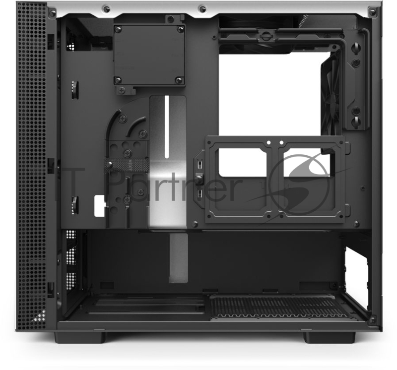 Корпус NZXT СA-H210I-W белый без БП miniITX 3x120mm 2xUSB3.0 audio bott PSU