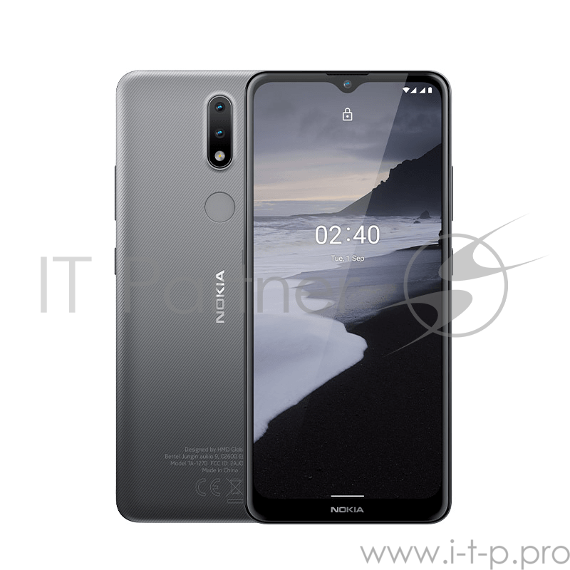 Мобильный телефон Nokia 2.4 DS TA-1270 2/32Gb Grey (719901126601)