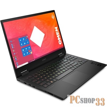 Ноутбук 15.6 FHD HP Omen 15-ek0040ur black (Core i7 10750H/16Gb/512Gb SSD/2070 8Gb/DOS) (22Q15EA)