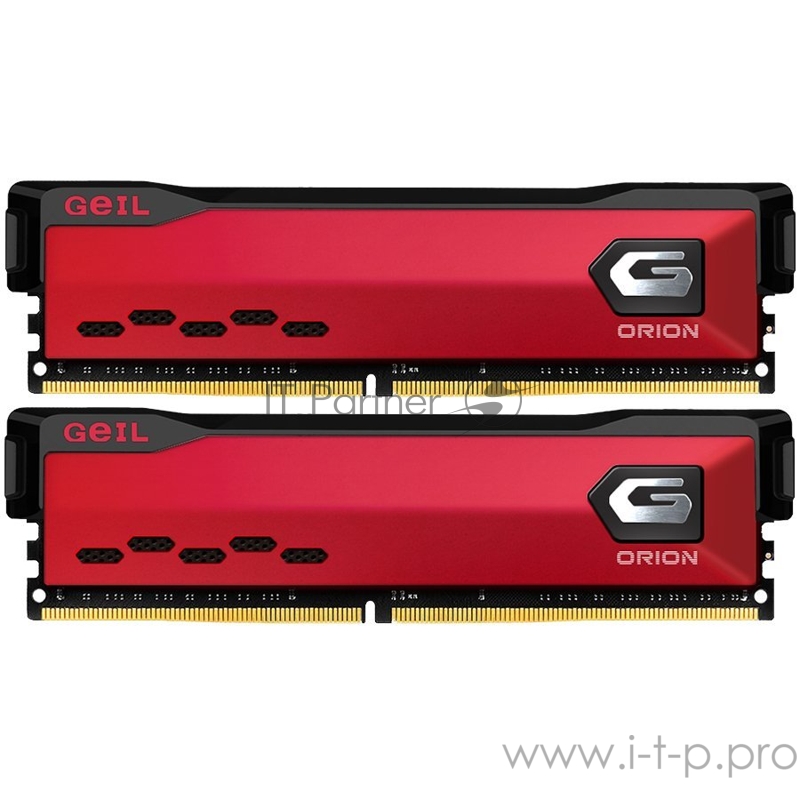 Оперативная память GEIL Orion DDR4 32GB(16GBx2) Dual PC4-25600 3200MHz Red