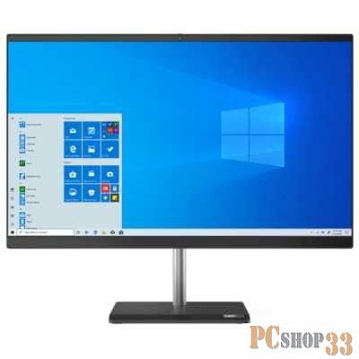 Моноблок Lenovo V50a-24IMB All-In-One 23,8 i3-10100T, 8GB, 1TB 5400RPM, Intel UHD 630, WiFi, BT, DVD-RW, USB KB&Mouse, Win 10 Pro64 RUS, 1Y OS