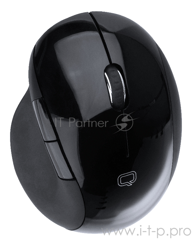 Мышь Qumo Aura M47 офис, беспроводная, оптическая, 4 кнопок, 800/1200/1600 dpi