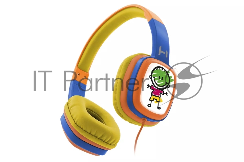 Наушники HARPER KIDS HN-302 Orange-Blue