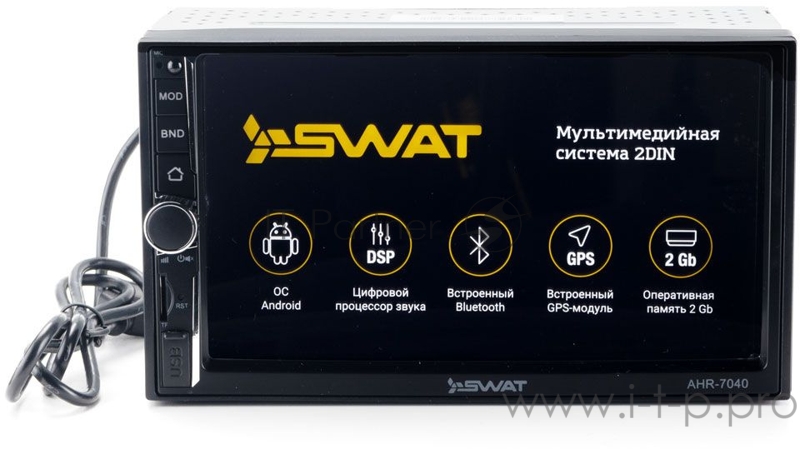 Авто-магнитола Swat AHR-7040
