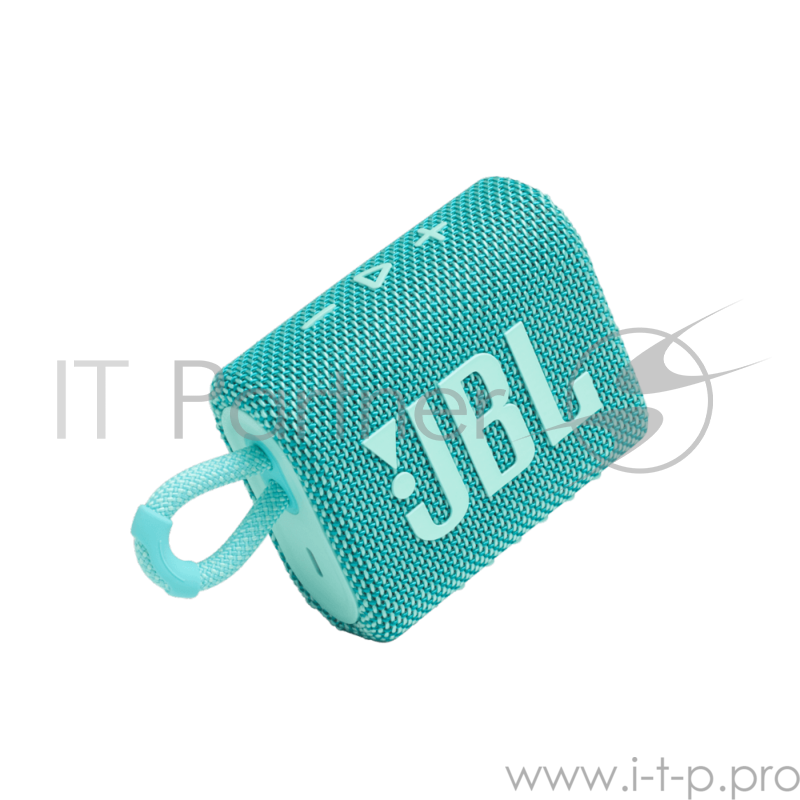 Динамик JBL Портативная акустическая система JBL GO 3, бирюзовый