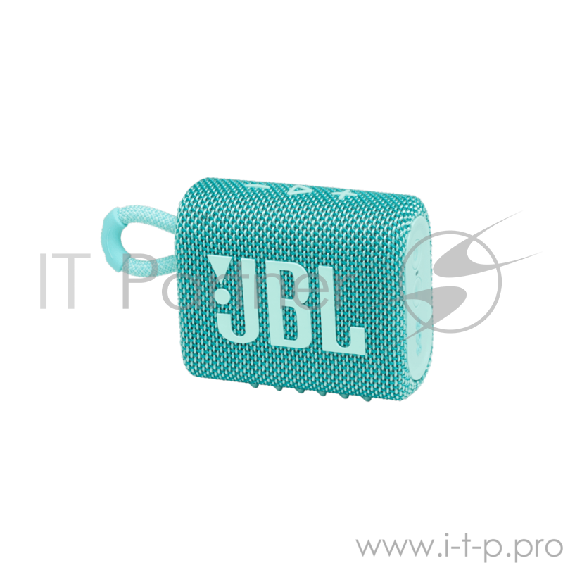 Динамик JBL Портативная акустическая система JBL GO 3, бирюзовый