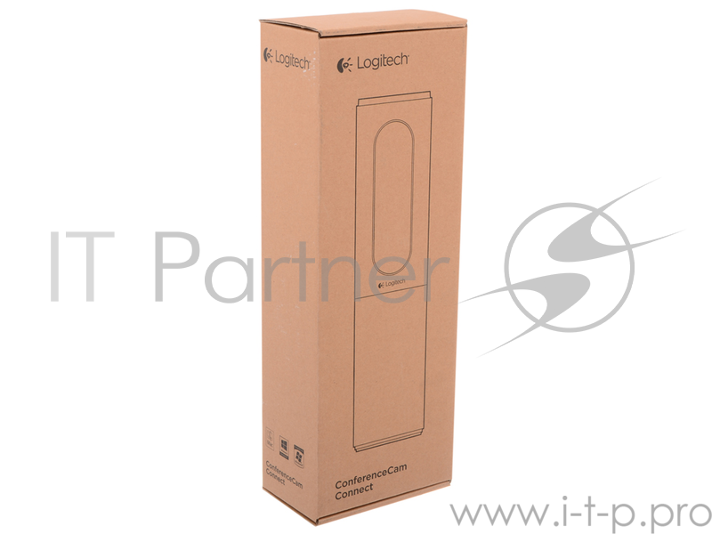 Интернет-камера Logitech ConferenceCam Connect 960-001038 с микрофоном (USB2.0, WiFi, Bluetooth)