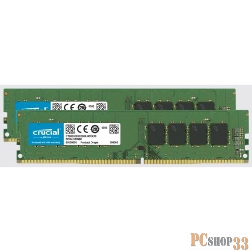 Память для настольных систем, 32GB Kit (16GBx2) DDR4-3200 UDIMM.(RCISCT2K16G4DFRA32A)(CT