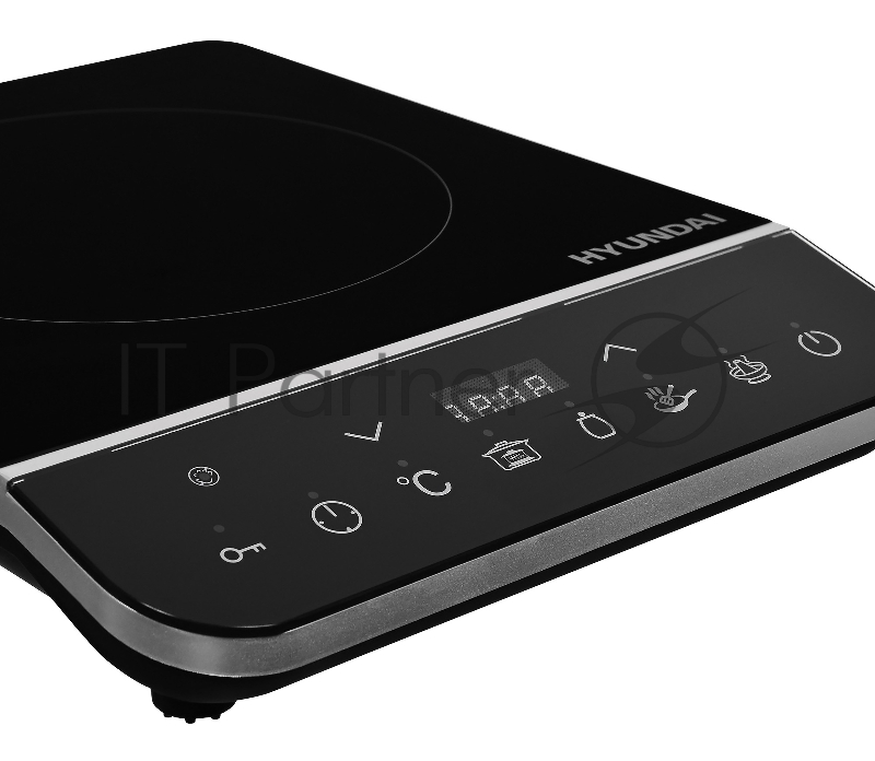 Плита Электрическая Hyundai HYC-0104 черный стеклокерамика (настольная)