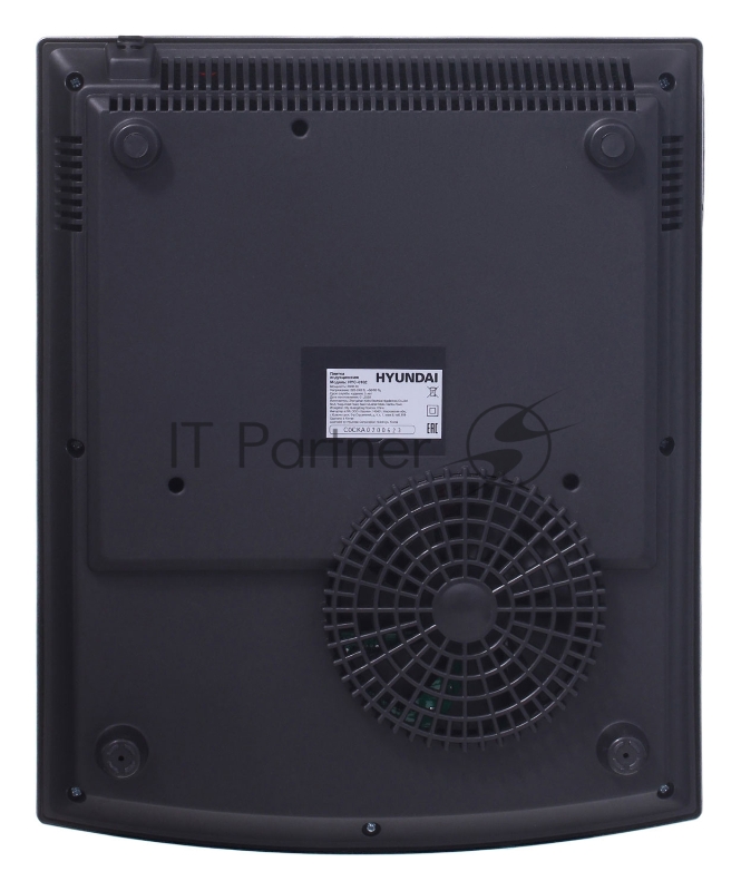 Плита Электрическая Hyundai HYC-0102 серебристый/черный стеклокерамика (настольная)