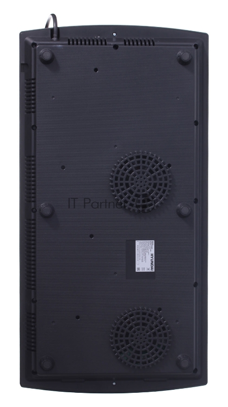 Плита Электрическая Hyundai HYC-0103 серебристый/черный стеклокерамика (настольная)