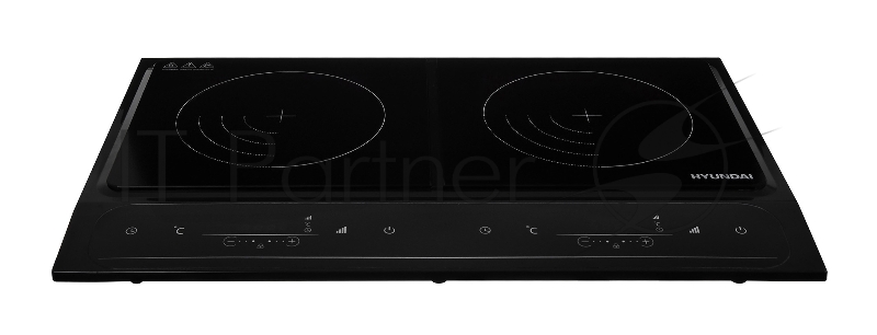 Плита Электрическая Hyundai HYC-0107 черный стеклокерамика (настольная)