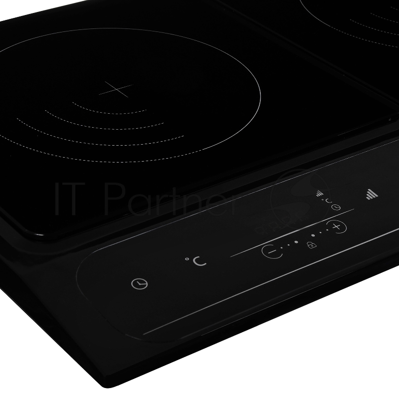 Плита Электрическая Hyundai HYC-0107 черный стеклокерамика (настольная)