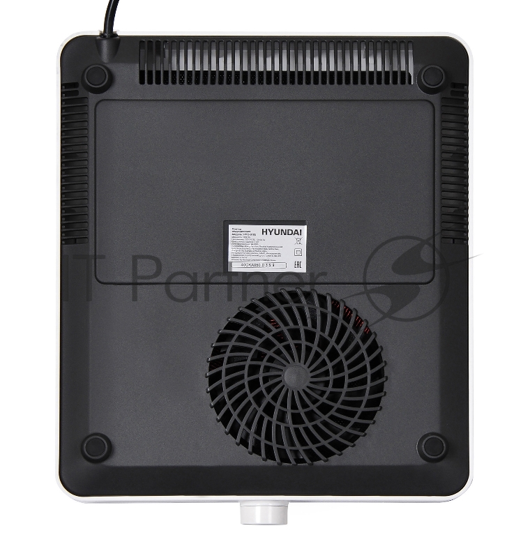 Плита Электрическая Hyundai HYC-0105 белый стеклокерамика (настольная)