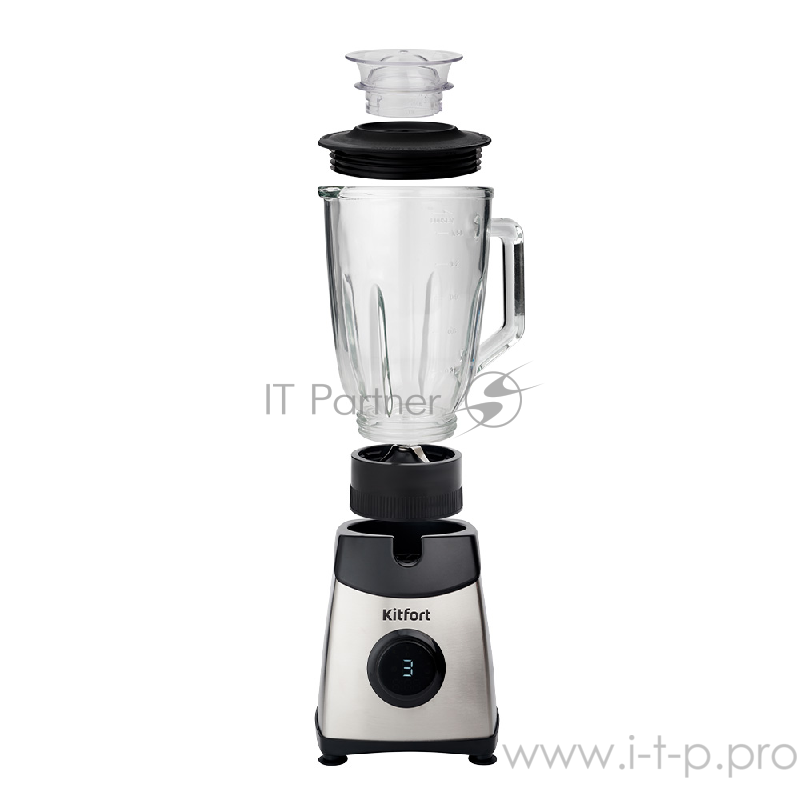 Блендер Kitfort КТ-1394 Мощность 500 Вт.Ёмкость чаши 1,5л.Количество скоростей 3