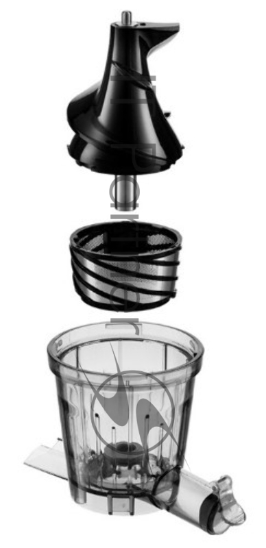 Шнековая соковыжималка Kitfort КТ-1118 Мощность 250 Вт.Скорость вращения шнека 60 об/мин.