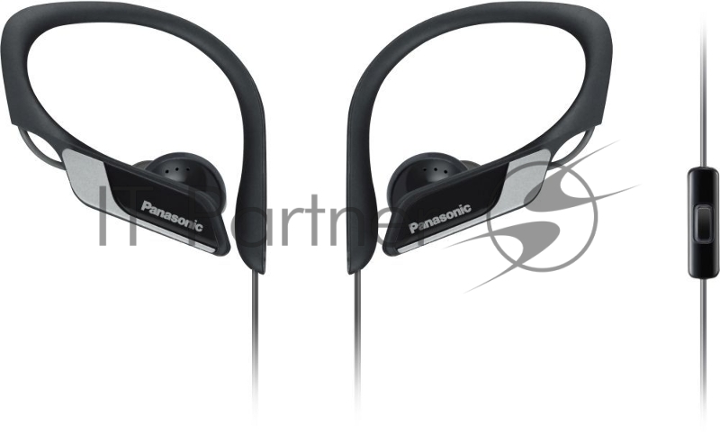 Наушники Panasonic RP-HS35MGC-K , черный Наушники для спорта с гарнитурой (Чёрный)