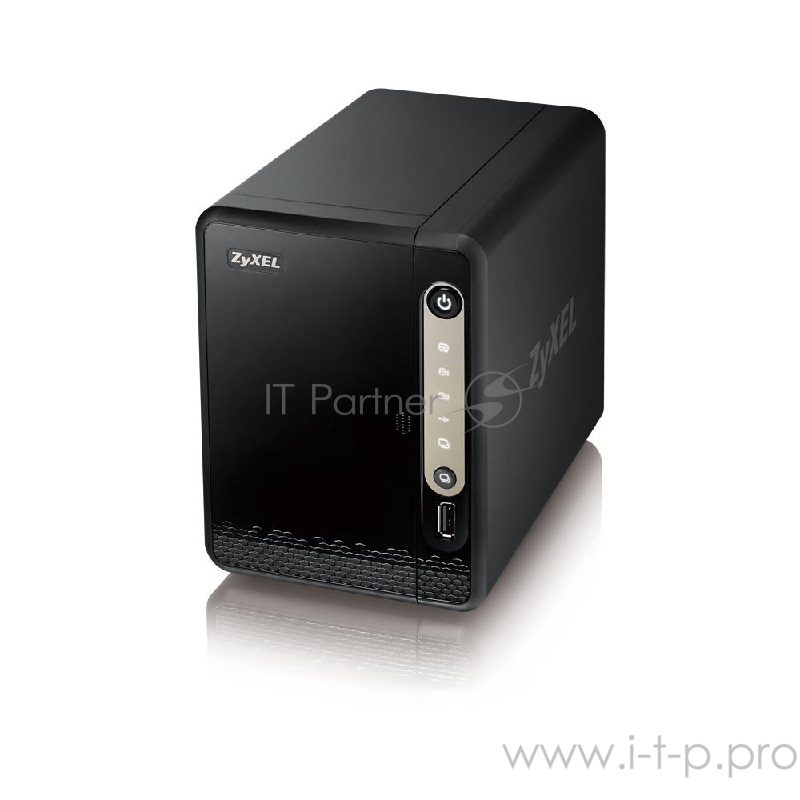 Сетевые хранилища ZYXEL NAS326-EU0101F Сетевое хранилище, 2 отсека для HDD (max. 24Gb), 1xGLAN, 2xUSB3.0, 1xUSB2.0
